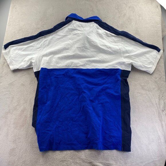 Polo Ralph Lauren Mens Rugby Polo Shirt 2XLT Colorblock Short Sleeve Quarter Zip - Picture 14 of 14